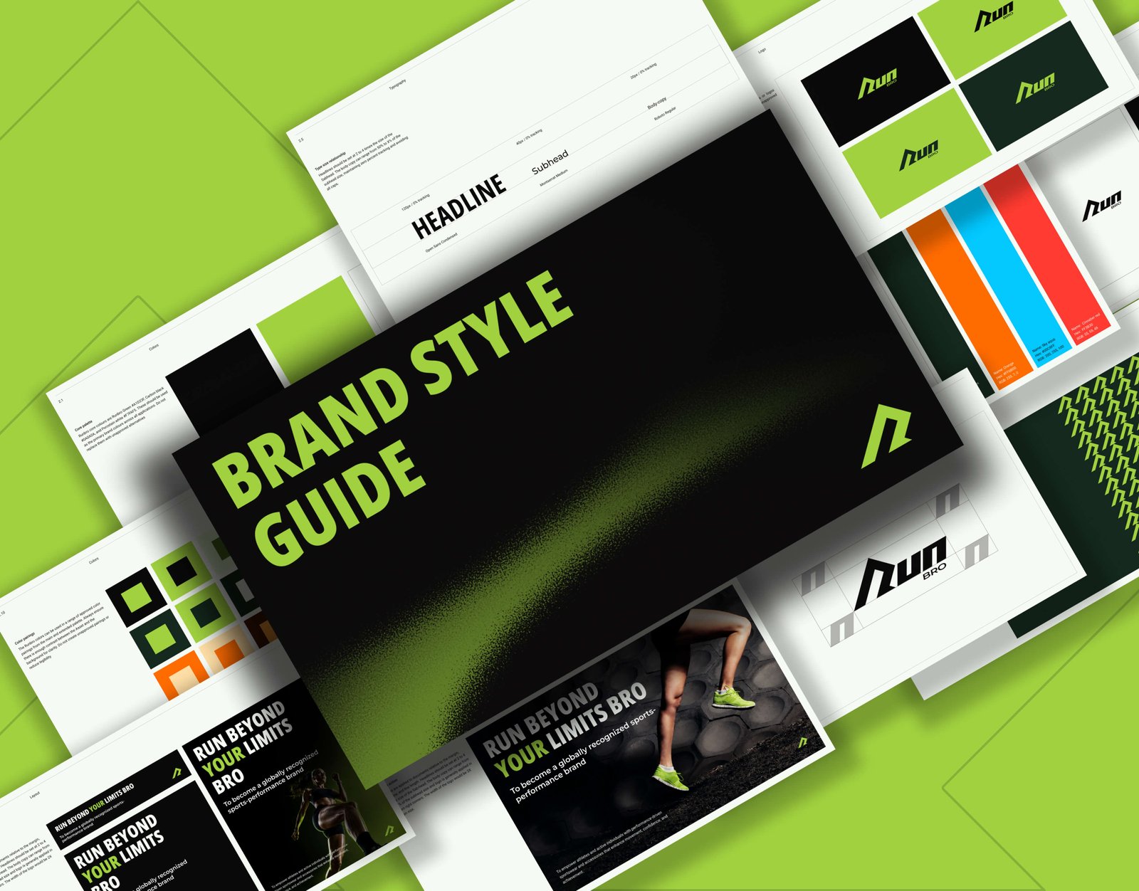 I will do custom logo, corporate brand identity, brand style guide, branding kit design