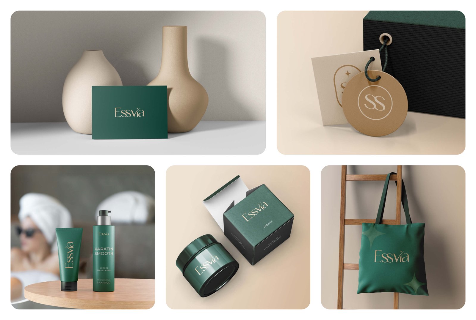 Essvia Corporate Brand Identity