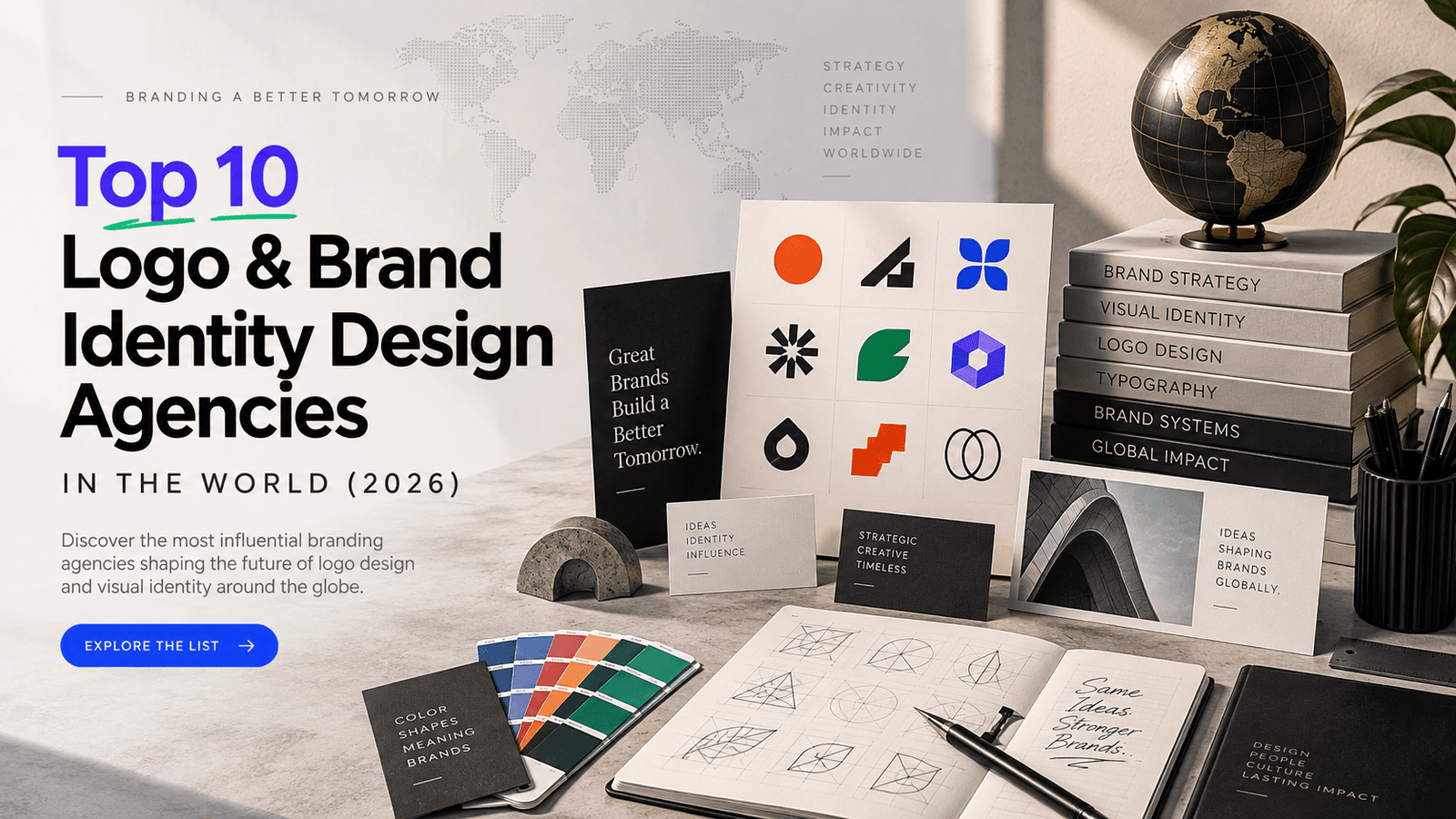 Top 10 Logo & Brand Identity Design Agencies in the World (2026)