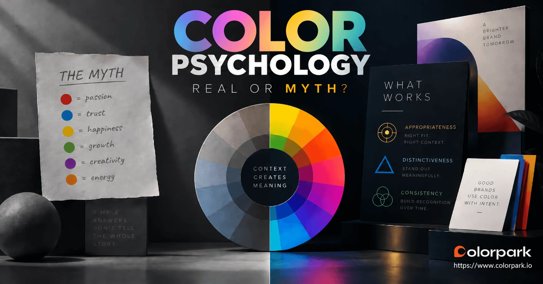 Color Psychology in Branding: What's Real, What's Not
