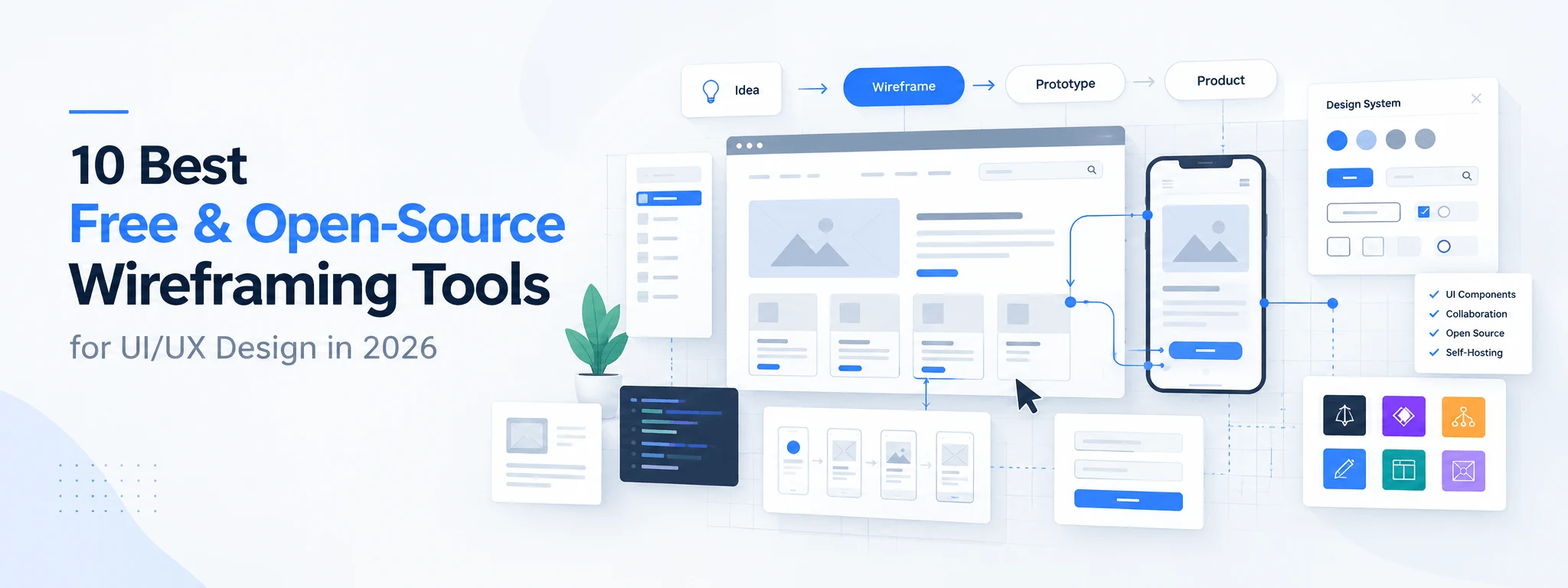 10 Best Free & Open-Source Wireframing Tools for UI/UX Design in 2026